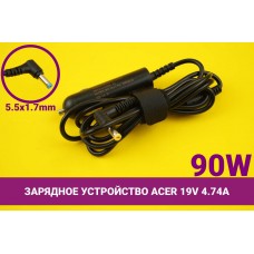 Зарядное автомобильное АЗУ Acer 19V 4.74A 65W-90WHB