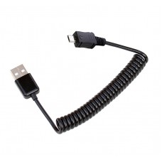 кабель micro usb спираль без упаковки