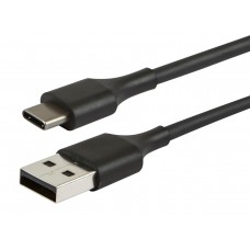 Кабель USB Type-C без упаковки 0.3m короткий черный