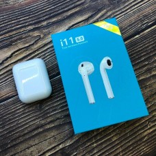 Наушники Bluetooth i11 5.0 TWS белые