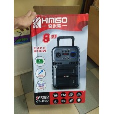 Колонка Bluetooth MP3 FM караоке Kimiso QS-807