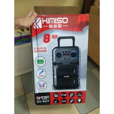 Колонка Bluetooth MP3 FM караоке Kimiso QS-807