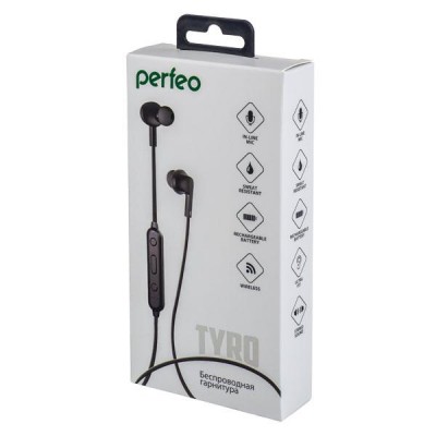 Наушники bluetooth Perfeo Tyro PF_A4298