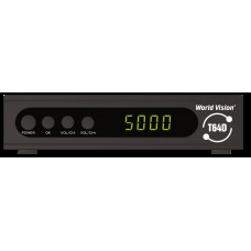 Ресивер DVB-T2/C World Vision T64D с кабельным тв и интернет