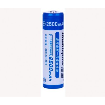 Батарея 18650 DoublePow 2500