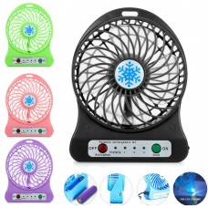 Вентилятор настольный аккумуляторный Portable Rechargeable Fan