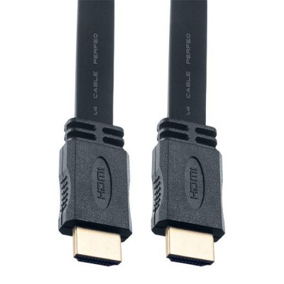 Кабель HDMI - HDMI 1m H1301 Perfeo плоский
