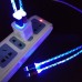 Кабель USB Type-C MR15t LED серый