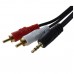 Кабель Aux 3.5 штекер - 2RCA 5m