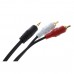 Кабель Aux 3.5 штекер - 2RCA 5m