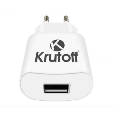Зарядное сетевое сзу usb 1x Krutoff CH-01