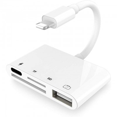 Переходник OTG Lightning для Iphone iPAD 4 в 1 NK108L