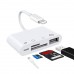 Переходник OTG Lightning для Iphone iPAD 4 в 1 NK108L