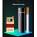 Зажигалка Usb металл Сенсор кнопка + LED узкая