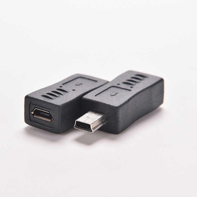 Переходник Micro usb гнездо - mini usb штекер