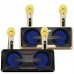 Колонка Bluetooth SDRD MP3 караоке 2 микрофона SD-301 черная