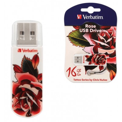 Флешка USB 16Gb Verbatim Mini Tatoo