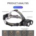 Фонарик налобный MTN HeadLamp 2 x T6