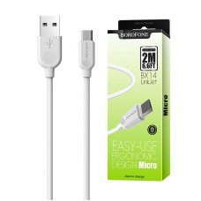 Кабель Micro USB Borofone BX14 2m
