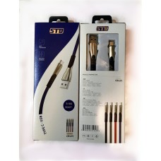 Кабель USB Type-C STD CB125 3A 1m