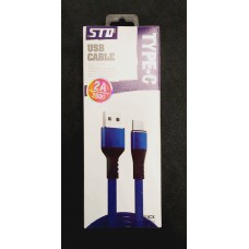 Кабель USB Type-C STD CB106 2A 2m