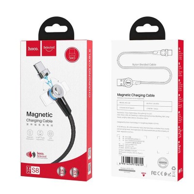 Кабель USB Type-C магнитный Hoco S8