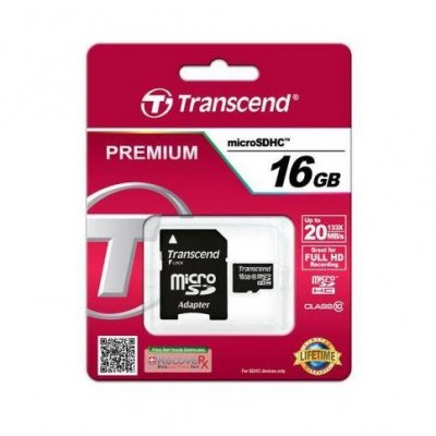 MicroSd 16Gb Transcend