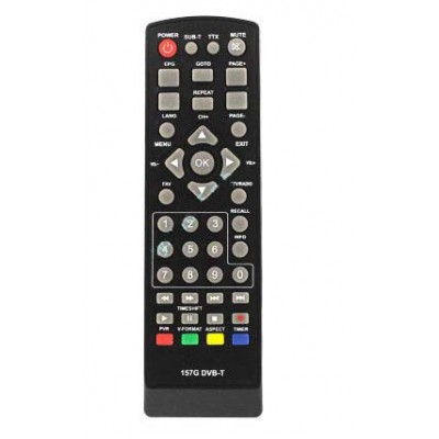 Пульт универсал для T2 тюнеров Dexp / Skytech 157G