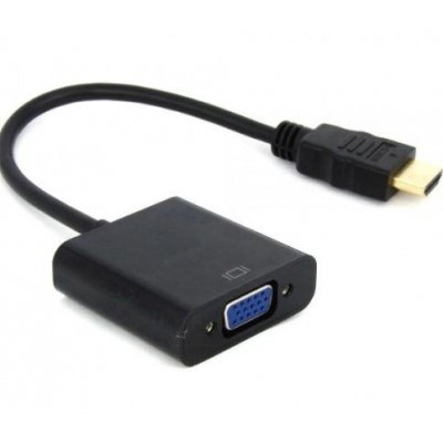 Конвертер видеосигнала HDMI в VGA без aux , без питания