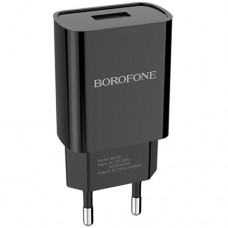 Зарядное сетевое сзу USB Borofone BA20A 2.1A бел