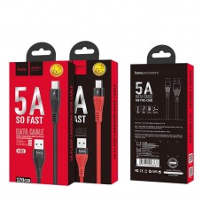 Кабель USB Type-C Hoco U53 черный