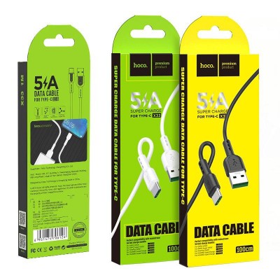 Кабель USB Type-C Hoco X33 белый