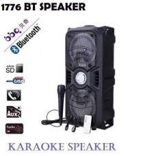 Колонка Bluetooth MP3 FM караоке с микрофоном ZQS-1776