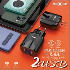 Зарядное сетевое сзу USB 2x Moxom HC-30 + micro