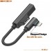 Переходник для Apple Lightning - 3.5 гнездо aux+питание Moxom CC-59