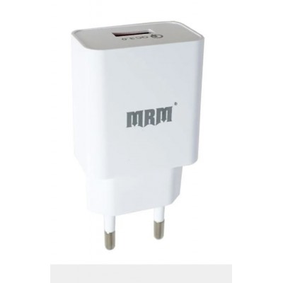 Зарядное сетевое сзу USB MRM S20 быстрое QC 3.0
