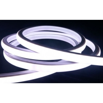 лента LED Neon белая узкая 5m