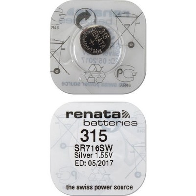 батарейка 315 sr716sw Renata