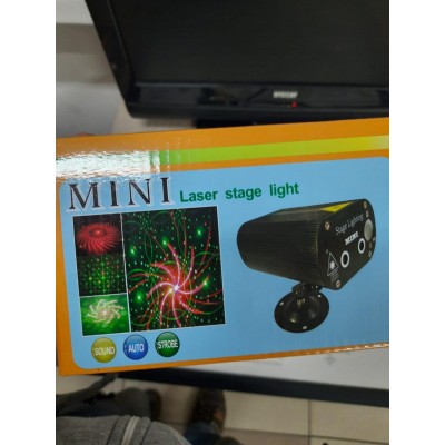 Лазерный проектор Mini Laser Stage Light с пультом