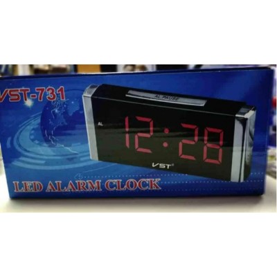 Часы LED с термометром VST-731W