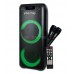 Колонка Bluetooth MP3 караоке LED 2 микрофона MEGA BOOM SBS-550