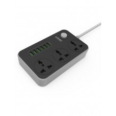 Зарядное сетевое сзу usb 6x LDNIO SC3604 10A + фильтр 3 розетки