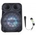 Колонка Bluetooth MP3 FM караоке с микрофоном KTS-1201