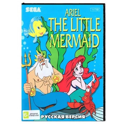 Картридж игр Sega The Little Mermaid рус
