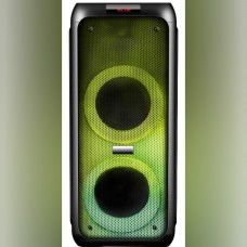 Колонка Bluetooth MP3 FM караоке LED EL10-27 DANCE BOX 100 с беспров микроф