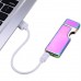 Зажигалка Usb металл Выемка под палец