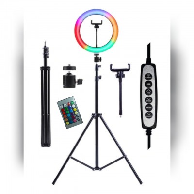 Селфи лампа кольцевая WH32 RGB