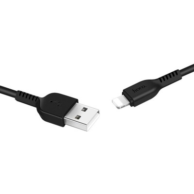 Кабель для Apple Lightning USB Hoco X20 3m черн