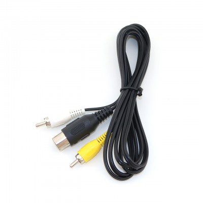 кабель для Sega кругрый 3pin - 2rca