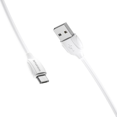 Кабель Micro USB Borofone BX19 белый